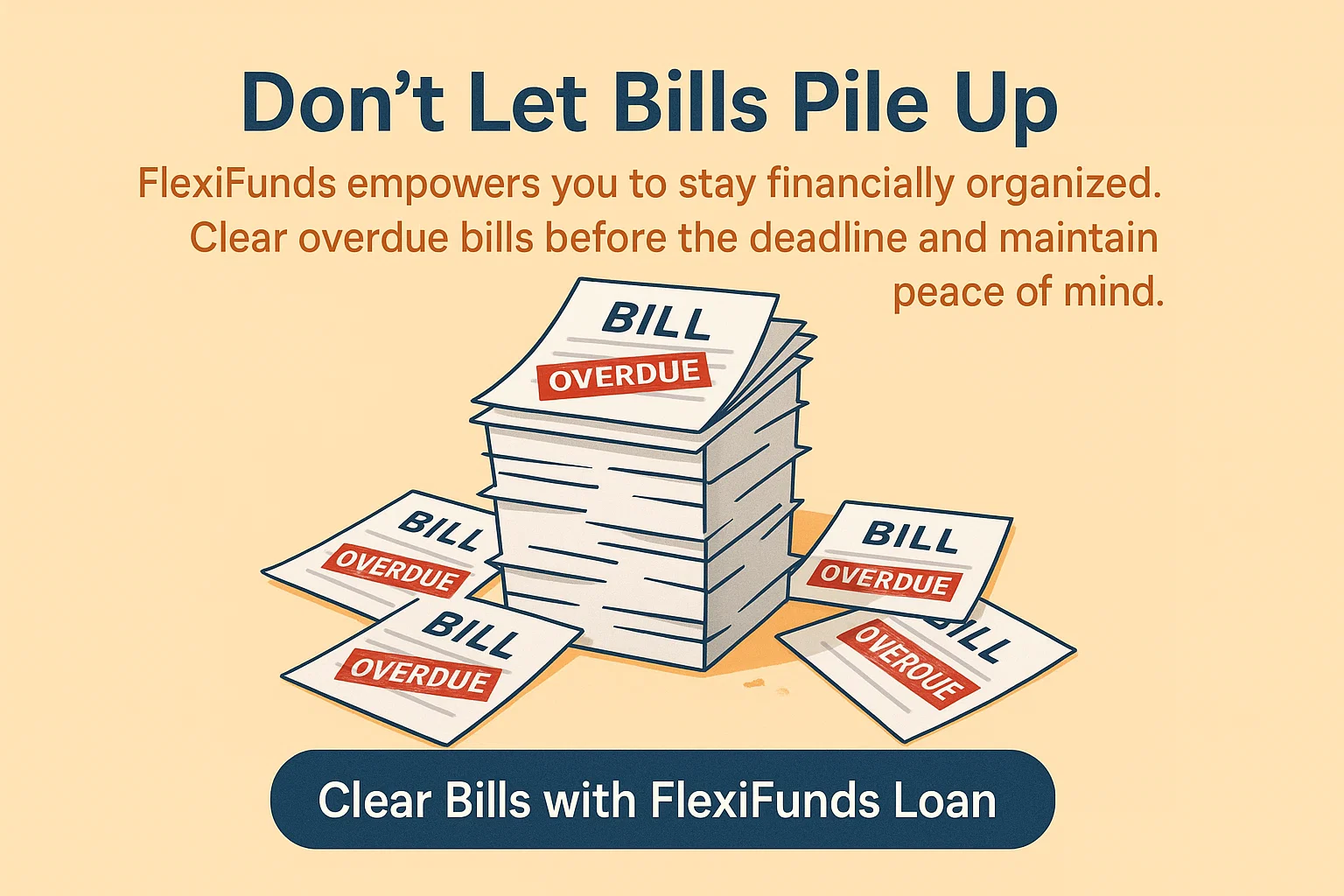 Clear Bills with FlexiFunds Loan