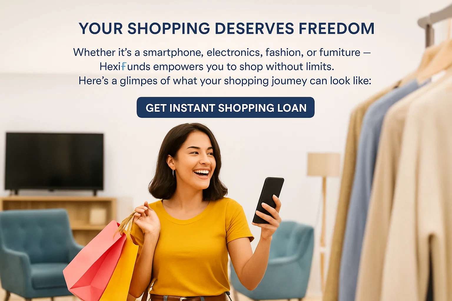 Get Instant Shopping Loan at FlexiFunds